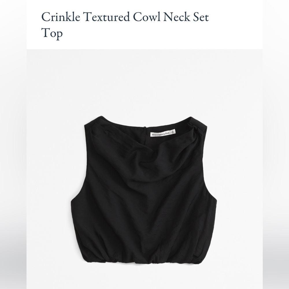 Abercrombie & Fitch Cowl Neck Top